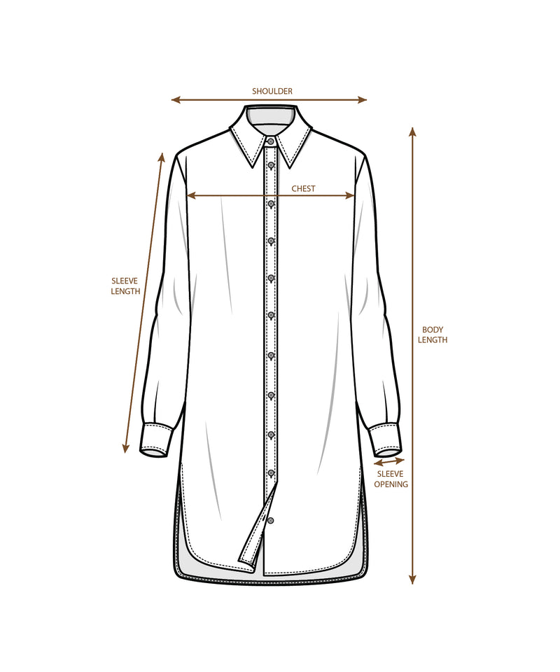 Georgie Wool Twill Shirt Dress