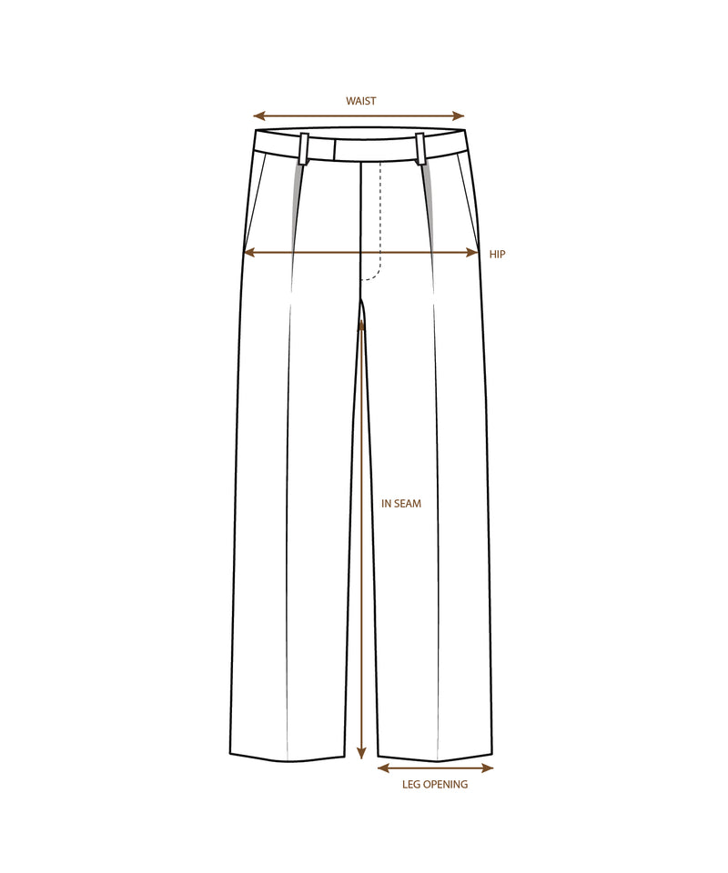 Pinstripe Pleated Pant