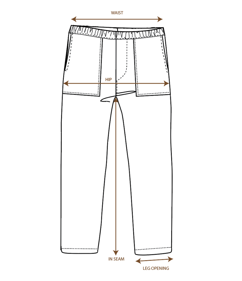 Dan Elasticated Wool Trouser