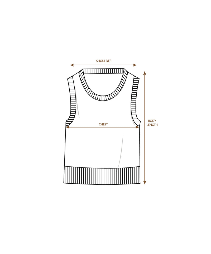 Boucle Sweater Vest
