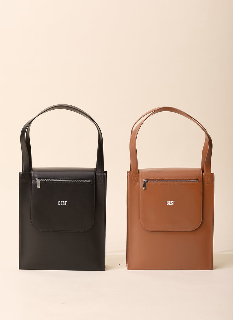 BILLY - LEATHER TOTE