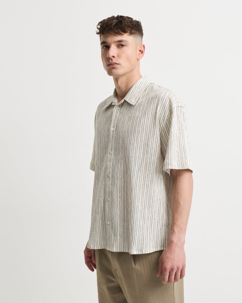 Mens Off White Stripe