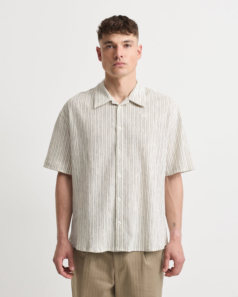 Mens Off White Stripe