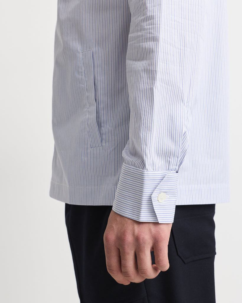 Mens Blue/White Stripe