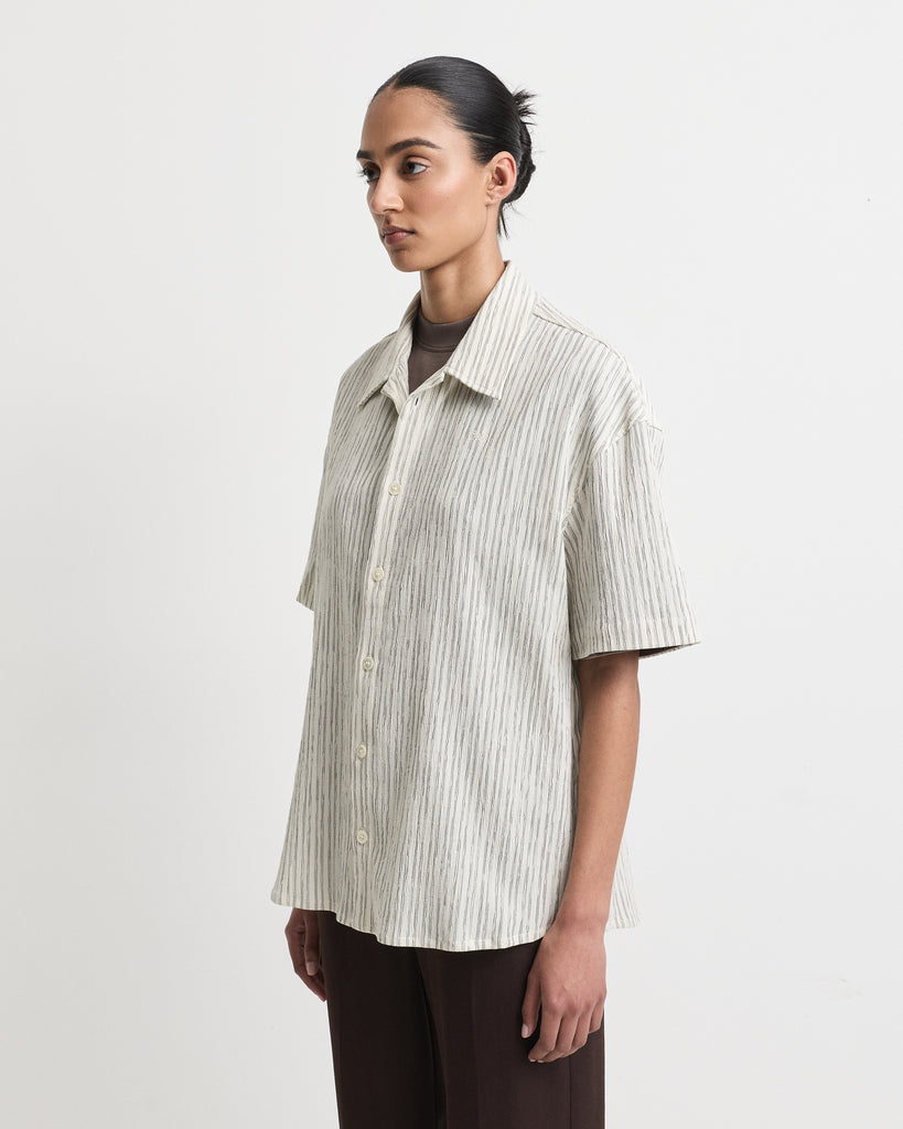 Womens Off White Stripe