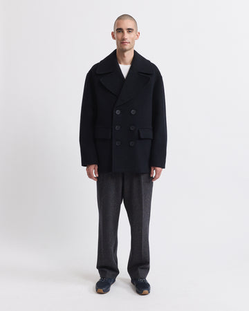 BOXY PEA COAT – BEST
