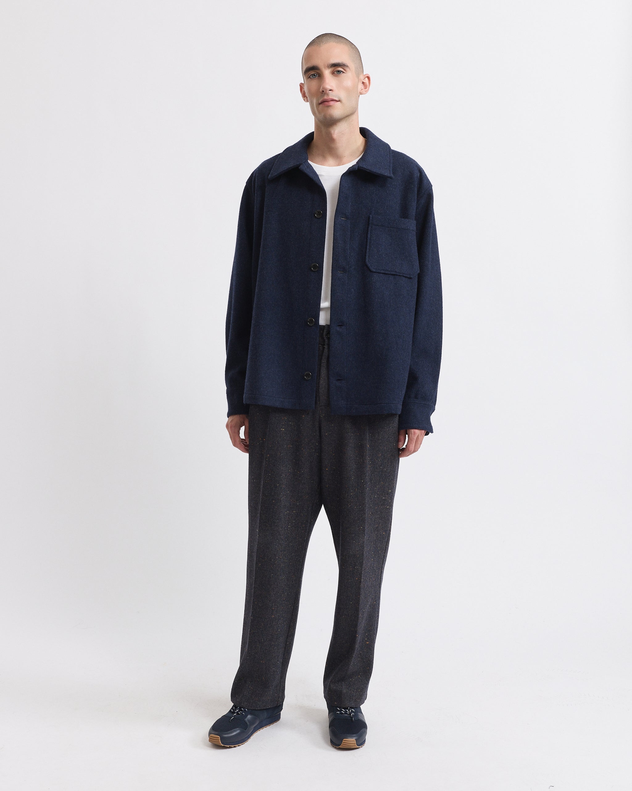 WOOL CHORE SHIRT JACKET – BEST