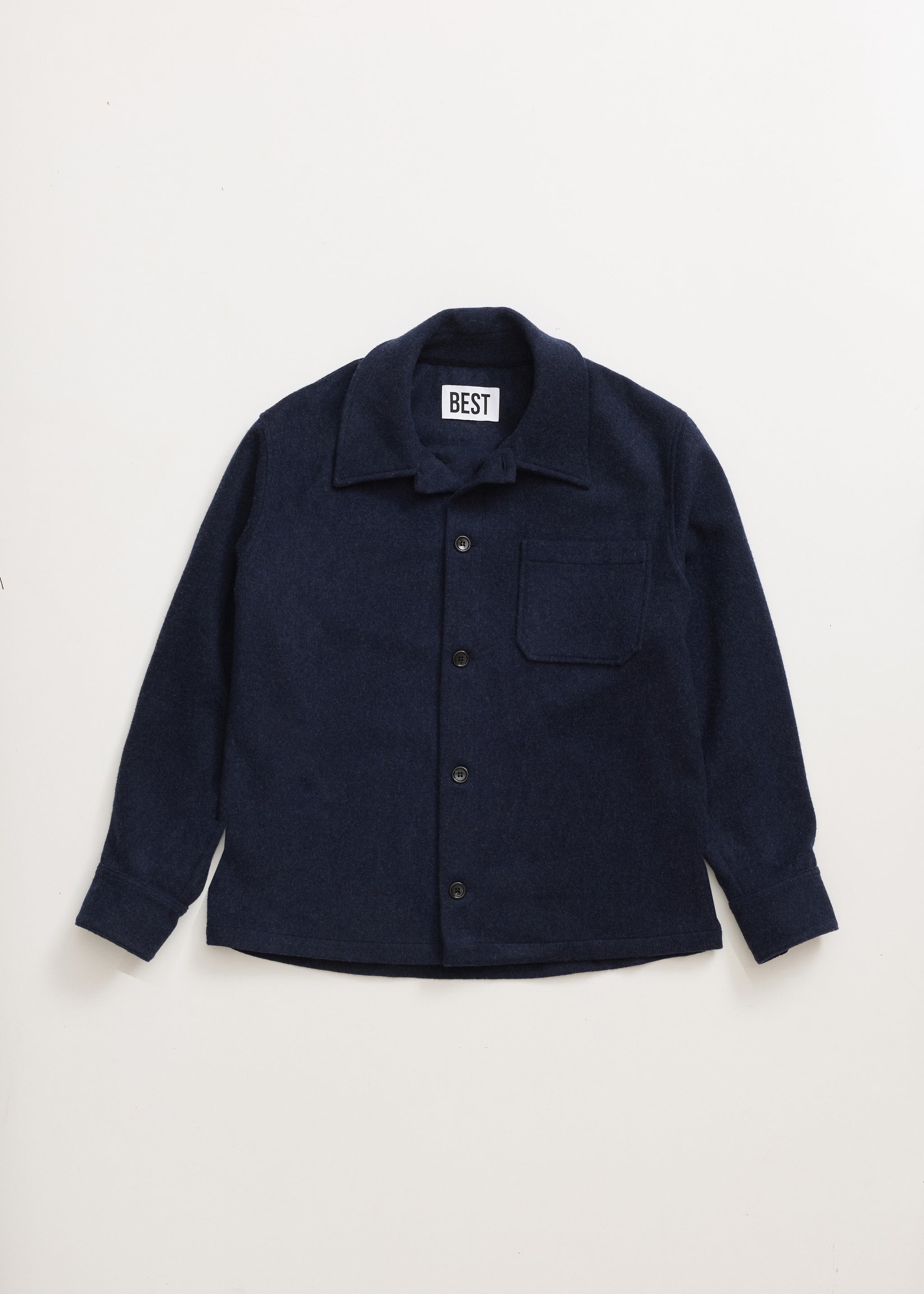 WOOL CHORE SHIRT JACKET – BEST