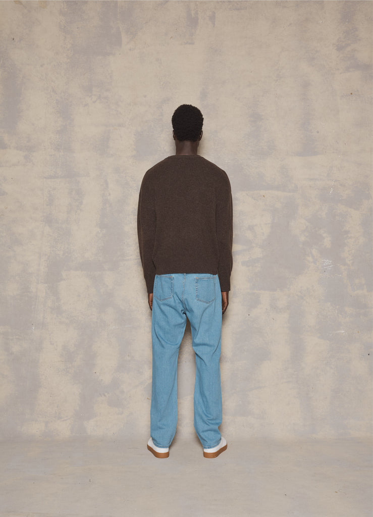 Mens Womens Brown melange