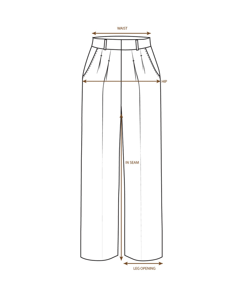 Daisy Pleated Trouser