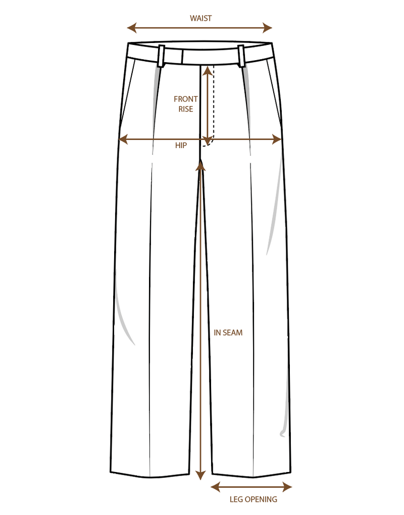 Pinstripe Pleated Pant